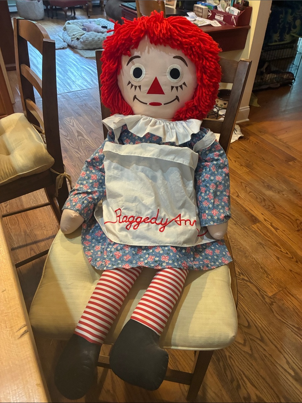 Raggedy Ann doll